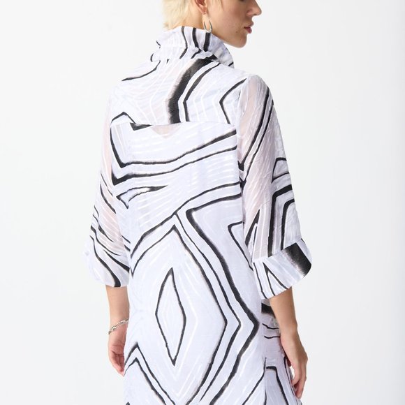 Joseph Ribkoff Shirt Blouse - Picture 2 of 4